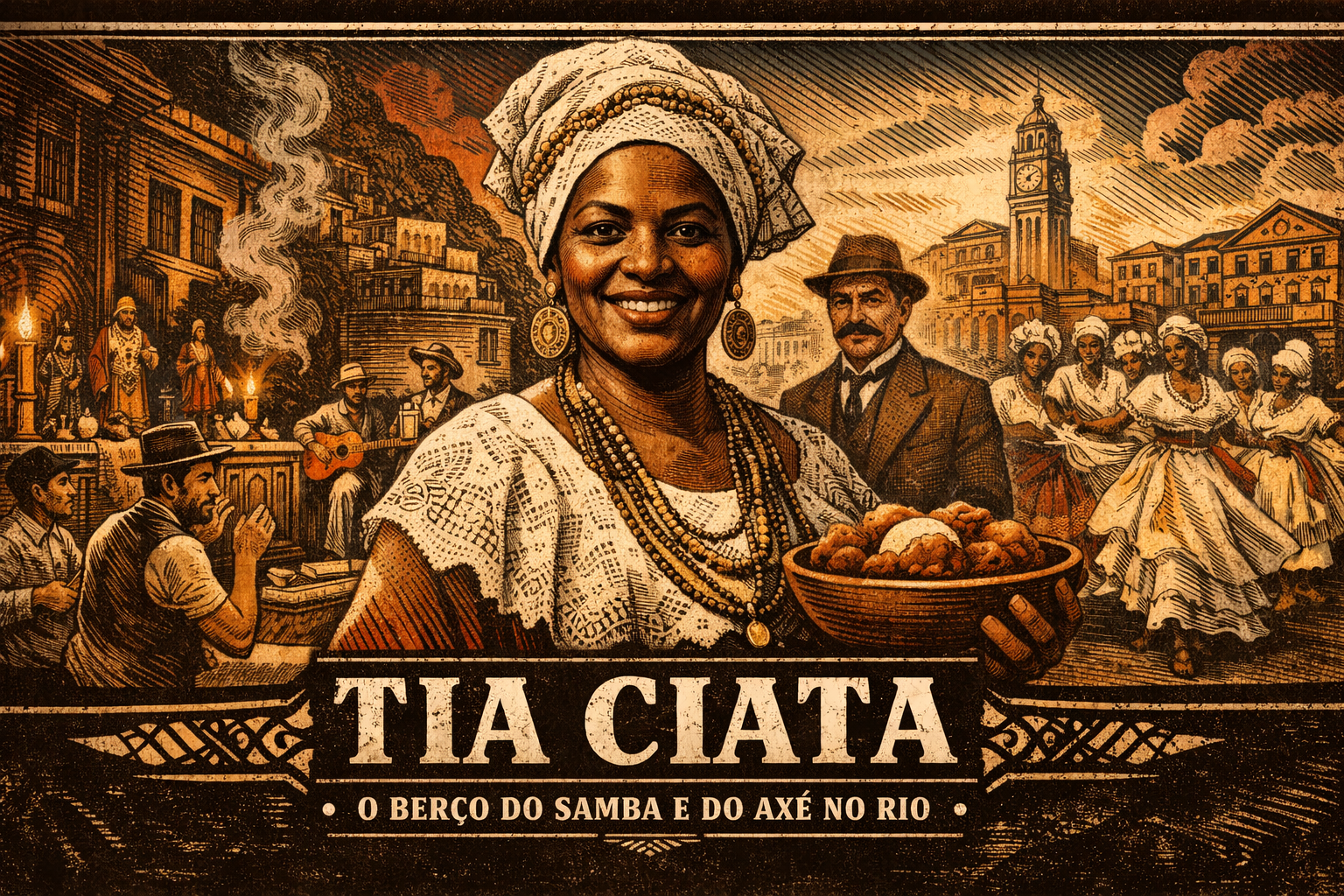 Tia Ciata matriarca do samba e do axé