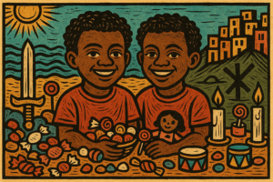 São Cosme e São Damião: Os Gêmeos Sagrados que Unem Fé, Doce e Axé no Brasil