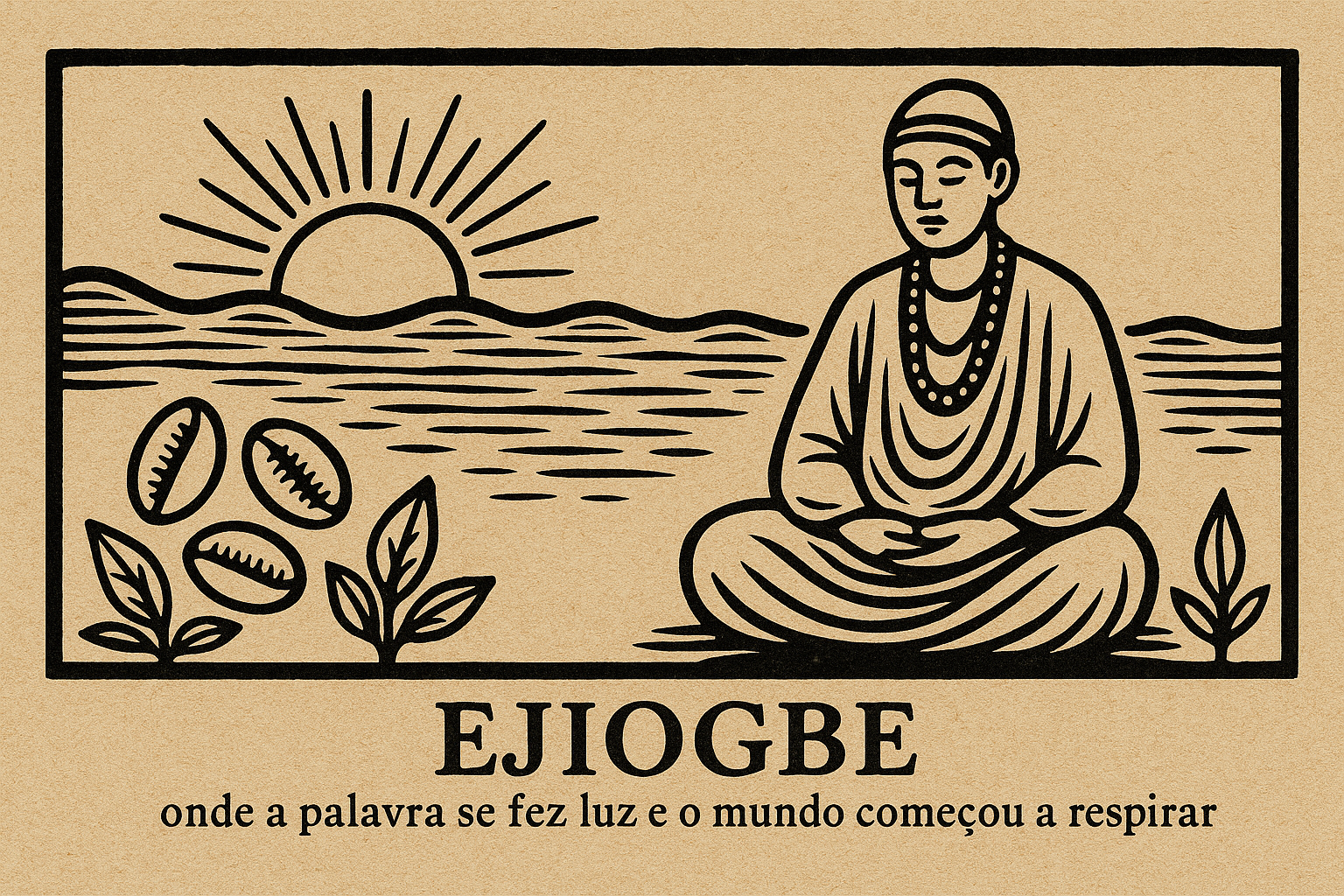 🔮 Ejiogbe: A Luz da Criação e o Caminho da Verdade Ejiogbe — o primeiro Odù de Ifá, símbolo da criação e da luz da verdade