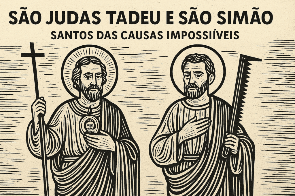 Judiaz São Judas Tadeu e São Simão: Santos das Causas Impossíveis