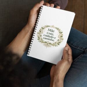 Caderno com espiral